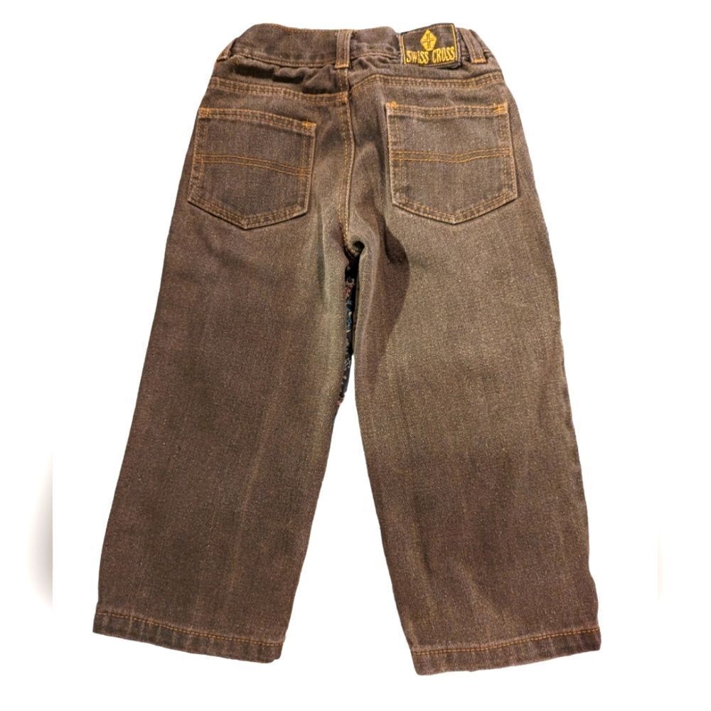 Boys Swiss‎ Cross gravy jeans size 4